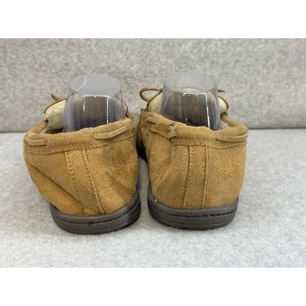 Golden State Warriors NBA Moccasin Slipper Tan Size XL